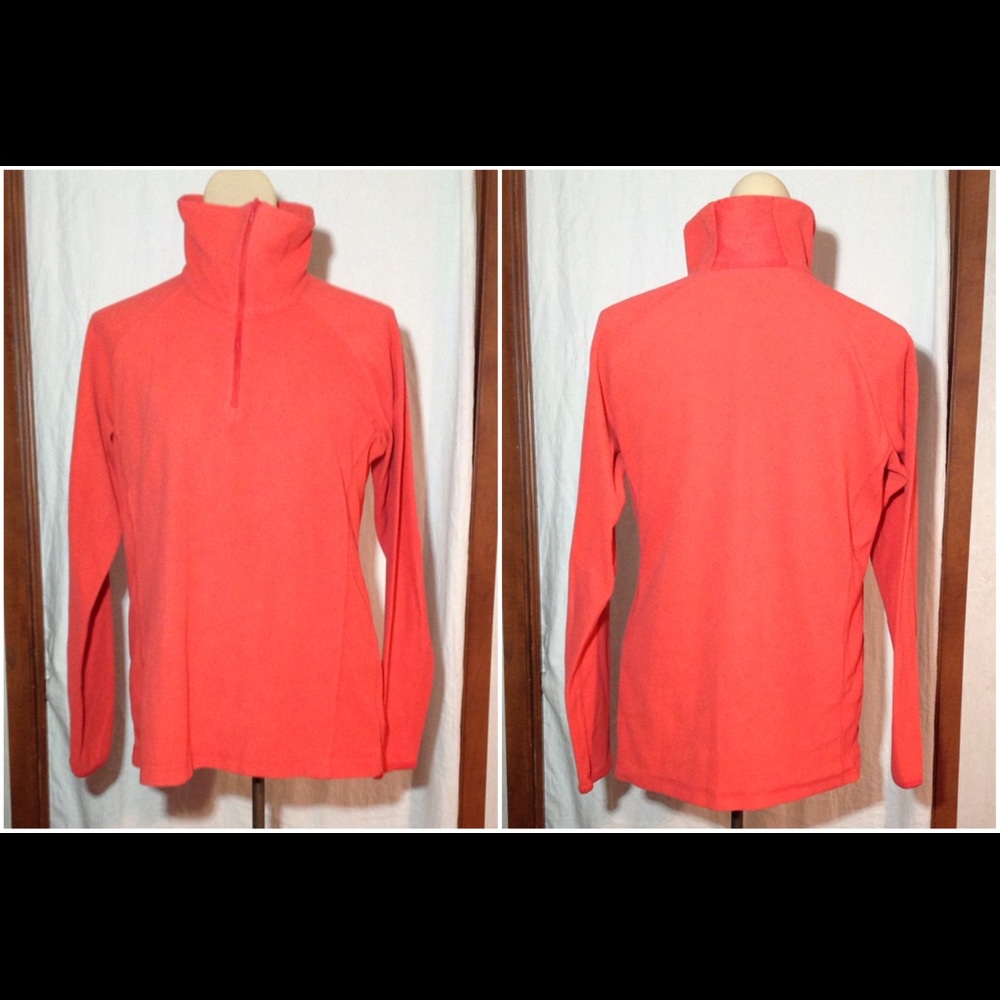 Women's Size M Columbia 1/4 Zip Up Fleece Pullover